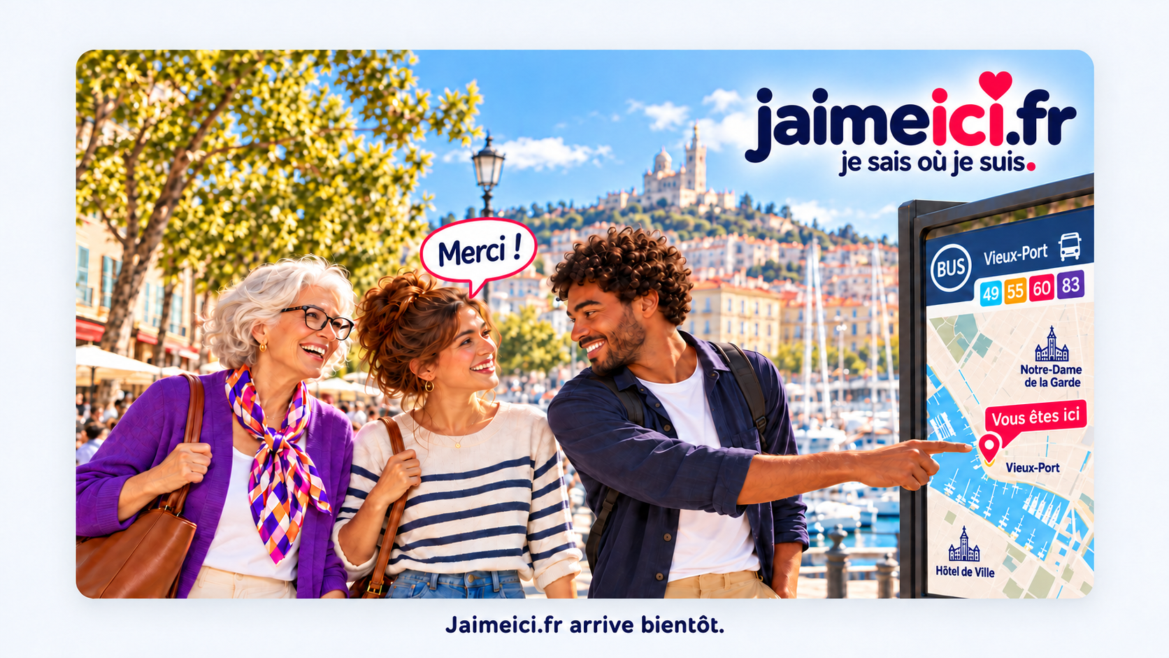 Jaimeici.fr — Je sais où je suis, à Marseille.